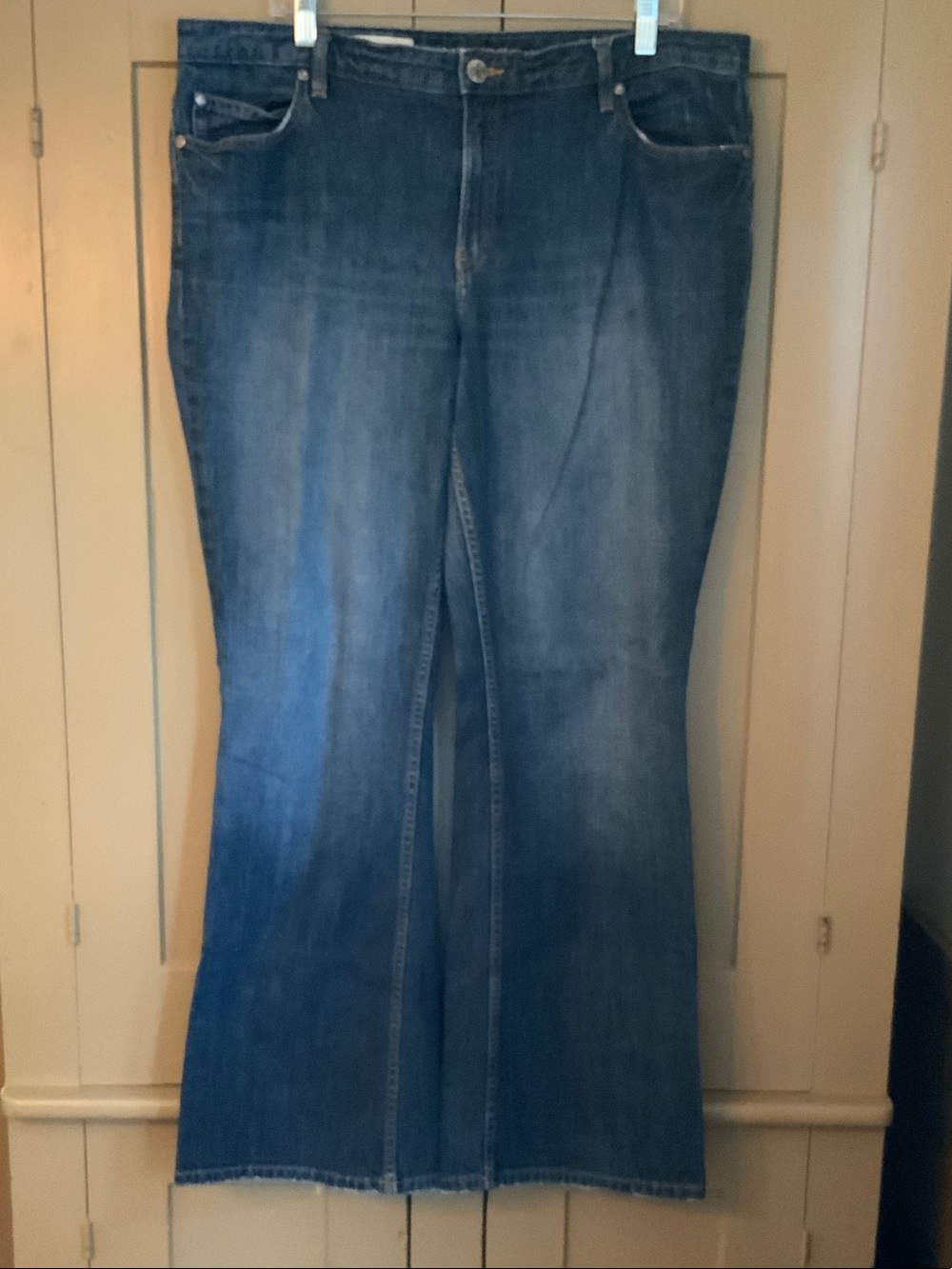 Banana Republic Dark Blue Flare Jeans